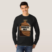 Chocolate Milk Costume Food Eater Graphic T-Shirt (Vorne ganz)