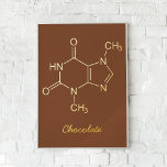 Chocolate Molecule Foliendrucke<br><div class="desc">Lassen Sie sich von unseren Schokoladenfolienfoliendrucken verzaubern! 🍫 ✨ Diese atemberaubenden Drucke feiern die süße Chemie der Schokolade. Ideal für Naturwissenschaftler und Schokoladenliebhaber. Fügen Sie Ihrem Raum eine Touch wissenschaftlicher Eleganz hinzu. Laden Sie jetzt ein und verwöhnen Sie Ihre Wände mit Stil!</div>