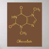 Chocolate Molecule Foliendrucke (Vorderseite)