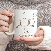 Chocolate Molecule Personalisiert Kaffeetasse