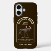 Chocolate Moose Café Case-Mate iPhone Hülle (Rückseite)
