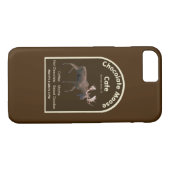 Chocolate Moose Café Case-Mate iPhone Hülle (Rückseite (Horizontal))