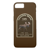 Chocolate Moose Café Case-Mate iPhone Hülle (Rückseite)