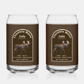 Chocolate Moose Café Dosenglas (Vorderseite)