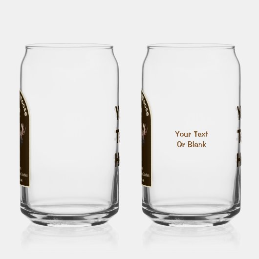 Chocolate Moose Café Dosenglas (Links)