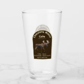 Chocolate Moose Café Glas (Vorderseite)