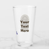 Chocolate Moose Café Glas (Rückseite)