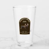 Chocolate Moose Café Glas (Vorderseite)