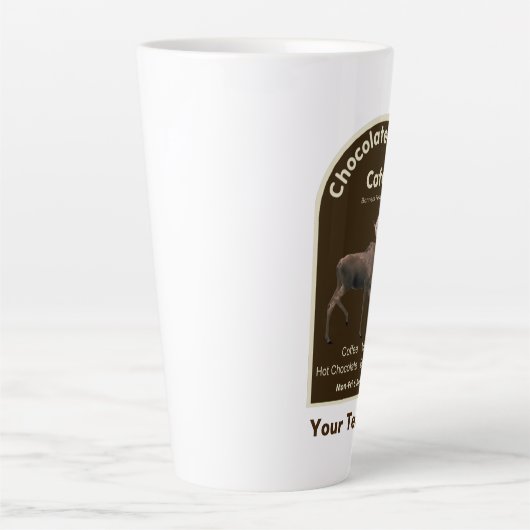 Chocolate Moose Café Milchtasse (Vorderseite)