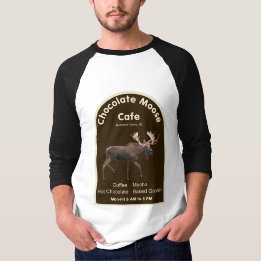 Chocolate Moose Café T-Shirt (Vorderseite)