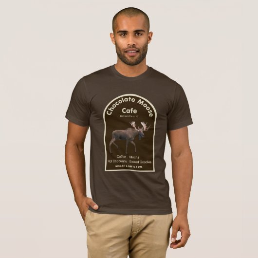 Chocolate Moose Café T-Shirt (Vorne ganz)