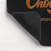 Chocolate Naturally Sweet Tee Proud-black Woman  Mousepad (Ecke)