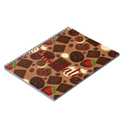 Chocolate notebook notizblock (Linke Seite)