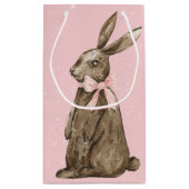 Chocolate-Osterhase Kleine Geschenktüte (Rückseite)
