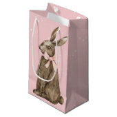 Chocolate-Osterhase Kleine Geschenktüte (Vorderseite Schrägansicht)