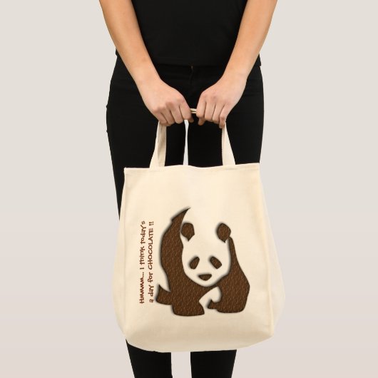 Chocolate Panda Tasche (Vorderseite (Produkt))