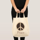 Chocolate Peace Pie Sign, Tragetaschen (Vorderseite (Produkt))