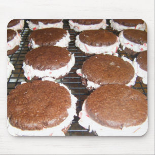 Chocolate Peppermint Whoopie Pies Mousepad