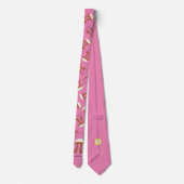 Chocolate Pi Day Symbol Math Lehrer Funny Krawatte (Rückseite)