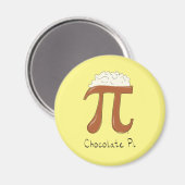Chocolate Pi Day Symbol Math Lehrer Funny Magnet (Vorderseite/Rückseite)