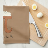 Chocolate Pi Mathe Niedlich Pie Backen Küchentuch (Viertel Falte)