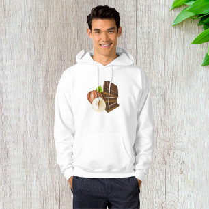 Chocolate Pieces Mens Hoodie