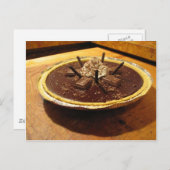Chocolate Pocky Pie Postkarte (Vorne/Hinten)