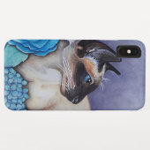 Chocolate Point Siamese Cat Case-Mate iPhone Case (Rückseite (Horizontal))
