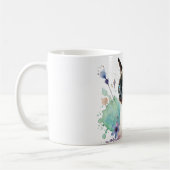 Chocolate Point Siamese Cat Watercolor Kaffeetasse (Links)