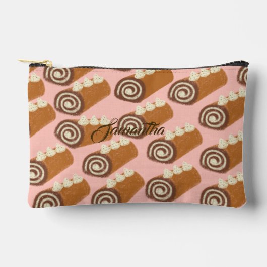 Chocolate Roll Cake Zubehörtasche (Vorderseite)