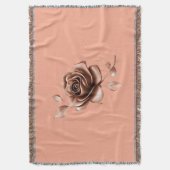 Chocolate Rose Glaze Decke (Vorderseite Vertikal)
