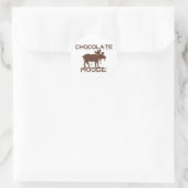 Chocolate Runder Aufkleber (Tasche)