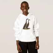 Chocolate Runner Ducks Hoodie (Vorne ganz)