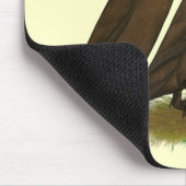 Chocolate Runner Ducks Mousepad (Ecke)