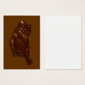 Chocolate Santa Claus (Vorne & Hinten)