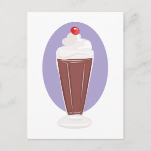Chocolate Soda Postkarte