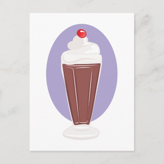 Chocolate Soda Postkarte (Vorderseite)