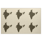 Chocolate Spice Moods Indien Stoff (Fat Quarter (45,7 x 55,9 cm))