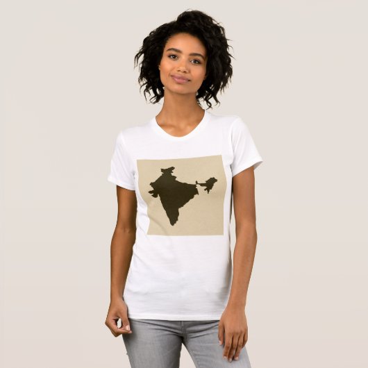 Chocolate Spice Moods Indien T-Shirt (Vorne ganz)