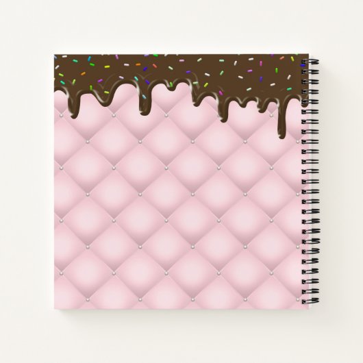 Chocolate Sprinkle Cake Monogram Rezept Buch (Rückseite)