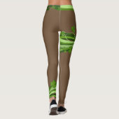 Chocolate St Patrick's Day Leggings Patrick Pants (Rückseite)