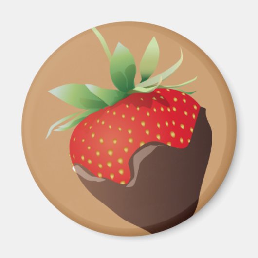 Chocolate Strawberry Magnet (Vorne)