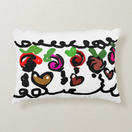 Chocolate Strawberry's valentine  Dekokissen