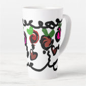 Chocolate Strawberry's valentine  Milchtasse (Rechte Ecke)