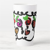 Chocolate Strawberry's valentine  Milchtasse (Vorderseite)