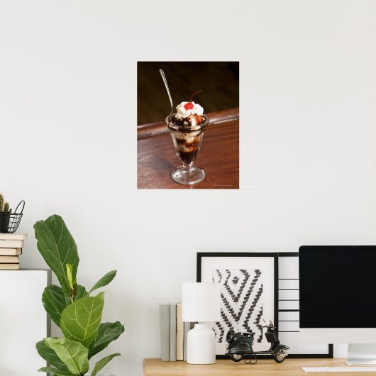 Chocolate sundae poster (Heimbüro)