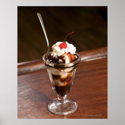 Chocolate sundae poster (Vorne)