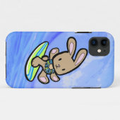 Chocolate Surfing Bunny iPhone 5 Casemate Case-Mate iPhone Hülle (Rückseite (Horizontal))