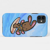Chocolate Surfing Bunny iPhone 5 Casemate Case-Mate iPhone Hülle (Rückseite (Horizontal))