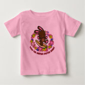 Chocolate Surfing Osterfest Sonnige T - Shirt (Vorderseite)